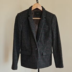 J.Crew Multicolor Wool Blazer